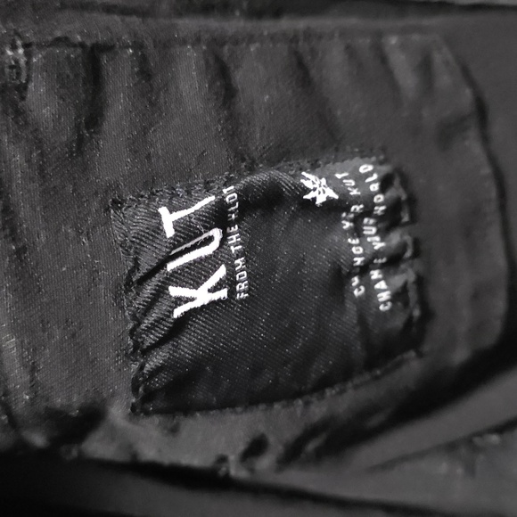 KUT BRAND- Size Small Women Black Denim Jacket - Picture 9 of 15